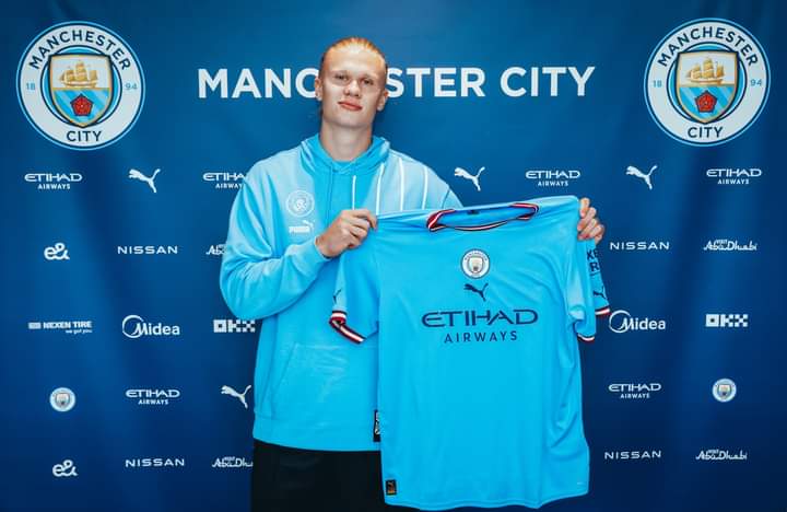 BREAKING: Man City Complete Signing Of Haaland From Dortmund