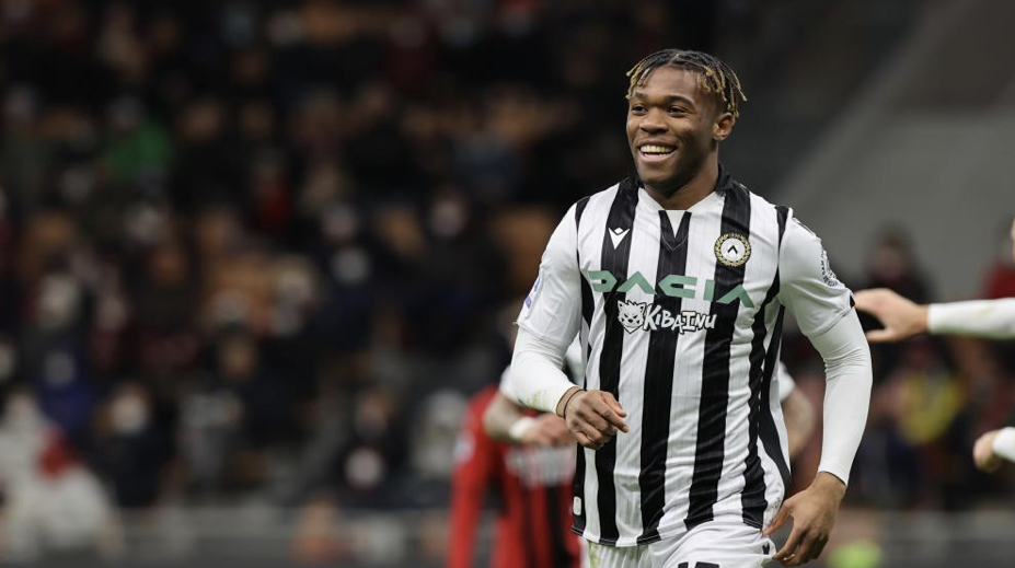 Transfer: Udinese reject Juventus, Tottenham Hotspur offers for Nigerian-born defender