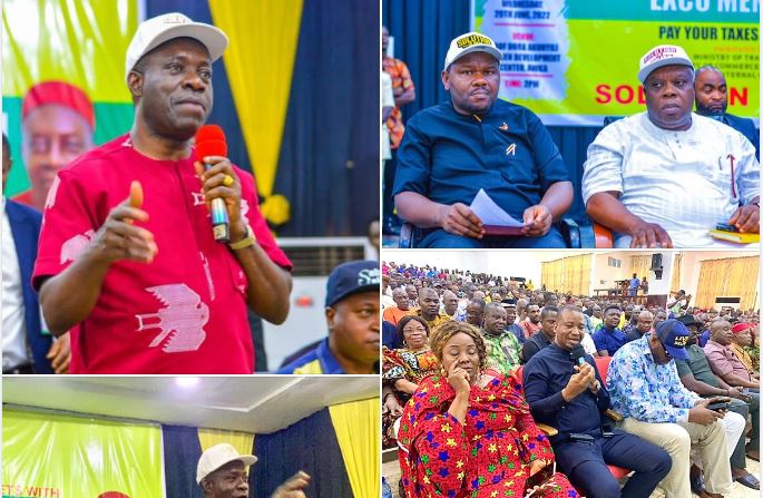 Tax: Soludo hosts transport stakeholders, market union leaders as Anambra goes digital